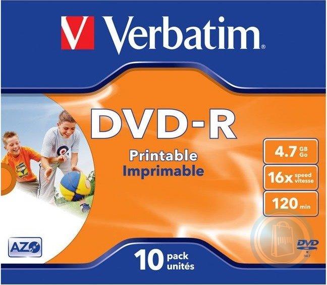 [23942435211] Verbatim 16x ápr. DVD-R diskar, 1stk í hulstri