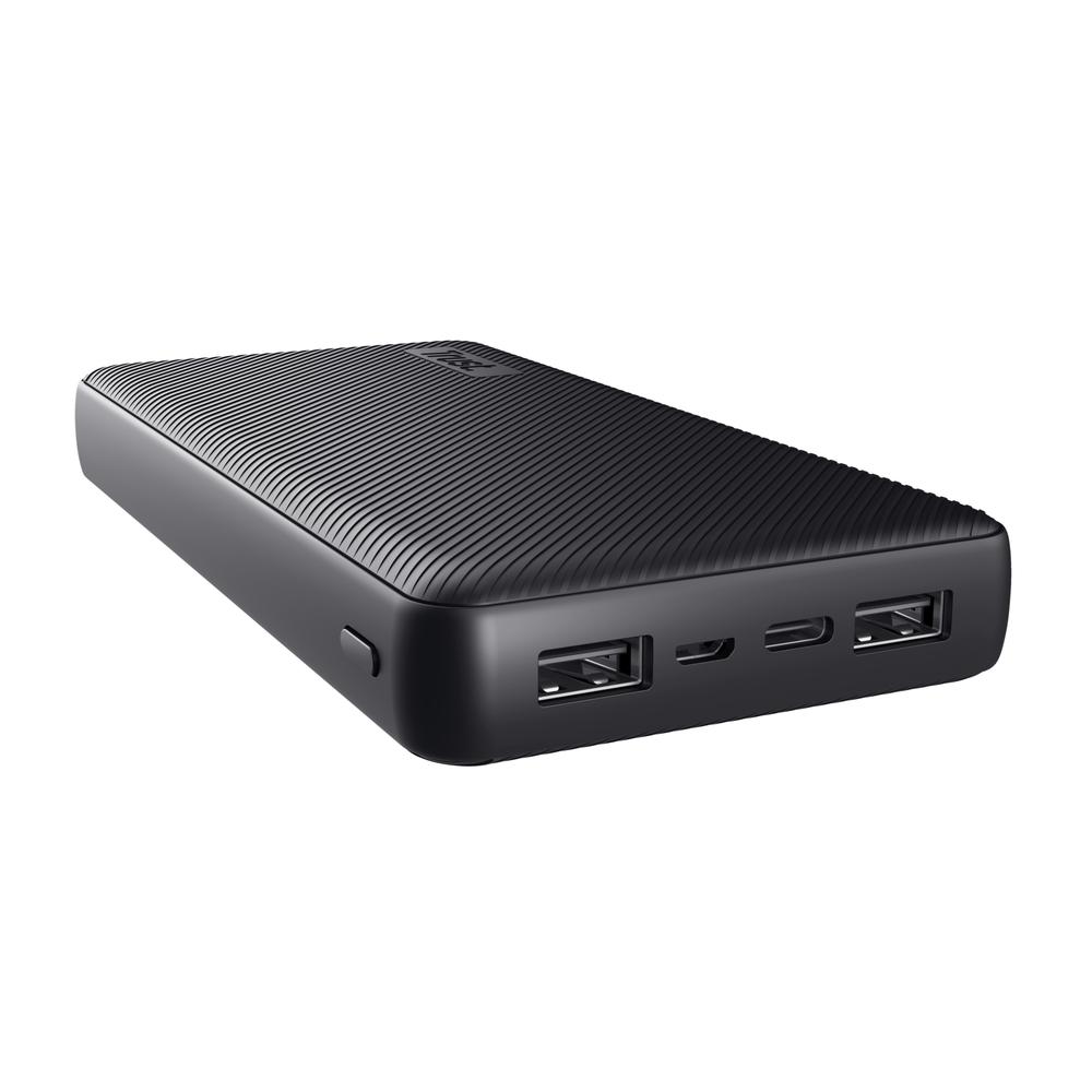 [24676] Trust Primo 20.000mAh 15W USB-C ferðarafhlaða ECO, svört
