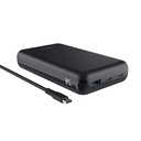 Trust Laro 100W USB-C 20.000mAh ferðarafhlaða fyrir fartölvur ofl.