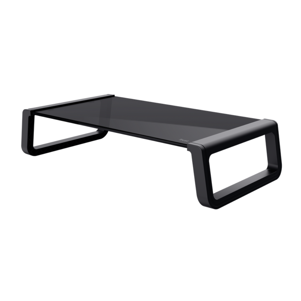 [25271] Trust Monta Tempered Glass skjástandur, svartur