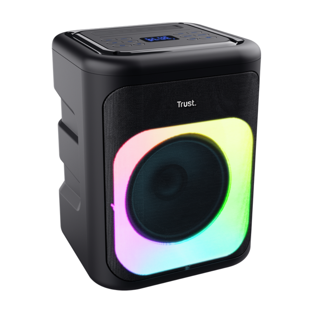 [25280] Trust Azura RGB Bluetooth þráðlaus partý ferðahátalari, svartur