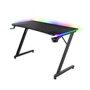 Trust GXT 710 Luminus Pro RGB leikjaskrifborð, svart