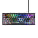Trust GXT 867 Acira RGB Mini 60% mekanískt leikjalyklaborð, svart