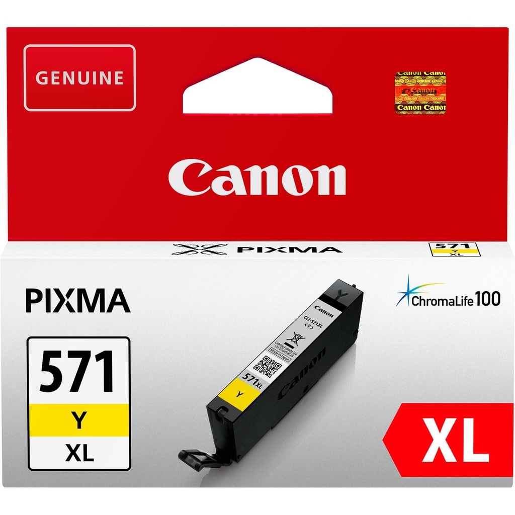 [0334C001] Canon CLI-571XL gult blekhylki