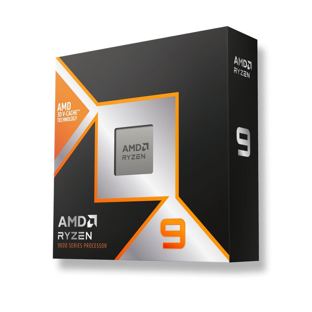 [100-100001368WOF] AMD Ryzen 9 9900X3D 12 kjarna leikjaörgjörvi, Retail án viftu