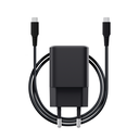 65W Trust Maxo Ultra-Small USB-C PPS PD hleðslutæki með USB-C kapli, svartur