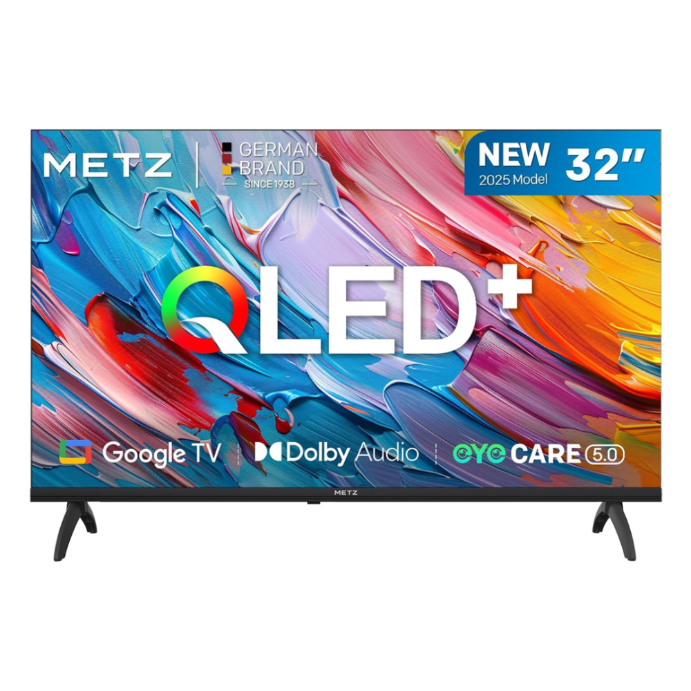 [32MQF7000Z] Metz 32" QLED+ FHD HDR10 Dolby Audio Google TV snjallsjónvarp