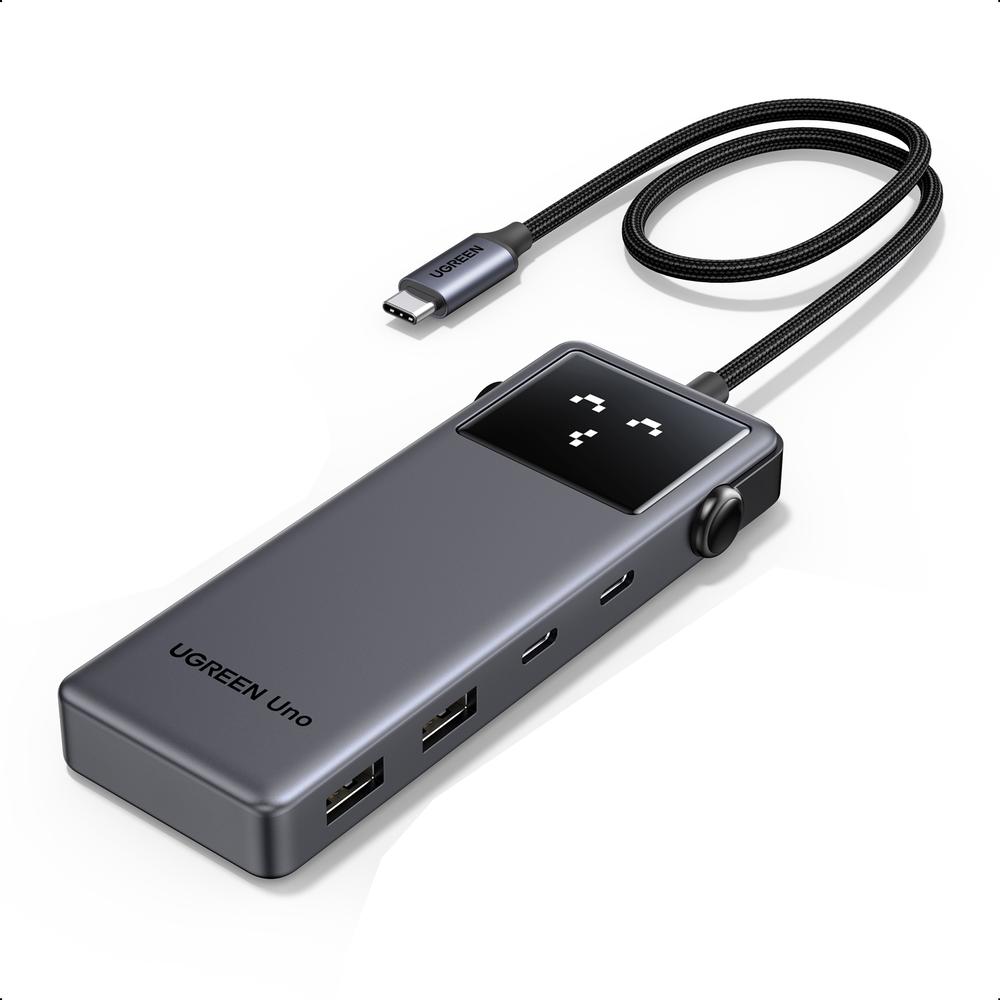 [35998] UGREEN Uno 100W 6-í-1 USB-C dokka