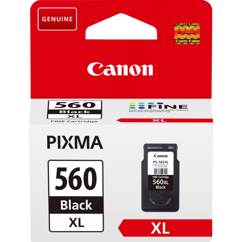 Canon PG-560 BK Svart XL blekhylki