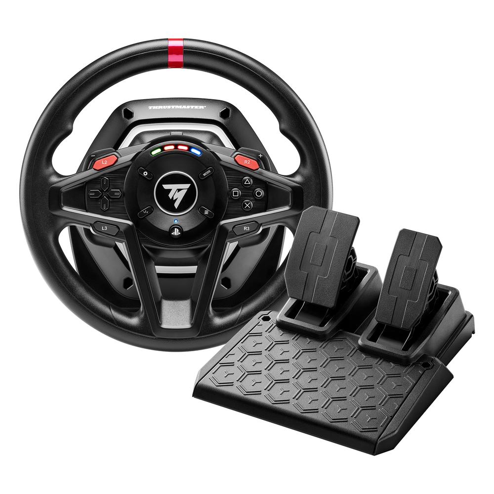 [377121] Thrustmaster T128 PS4/PS5 stýri og pedalar, svart