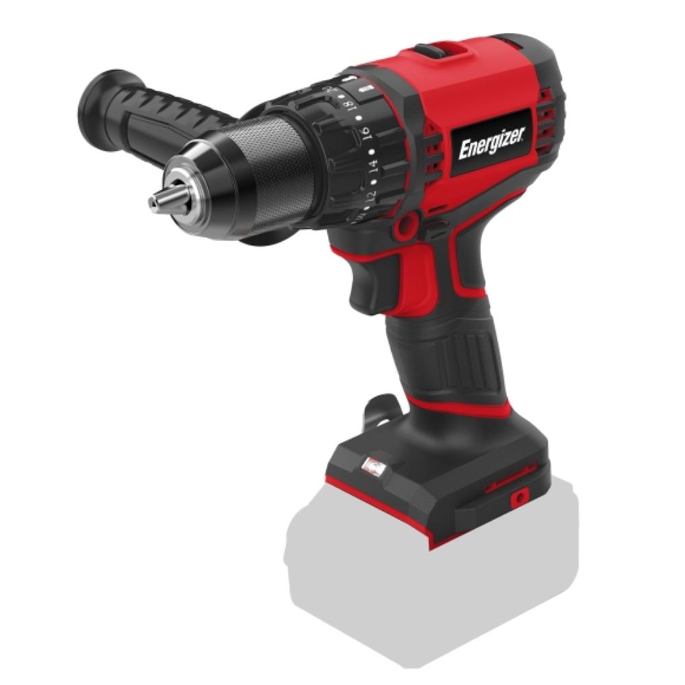 [3DR027] Energizer 20V Höggborvél 13mm með kolalausum mótor, grip handfang, án rafhlöðu