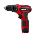 Energizer 12V þráðlaus skrúfvél/borvél með 12V hleðslurafhlöðu, USB-C