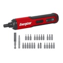 Energizer 3.6V þráðlaust skrúfjárn, 24x bitar, 50mm CRV, 60mm holder, hleðslurafhlaða, USB-C