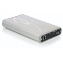 Delock 3.5'' SATA í USB3 álhýsing, silfur