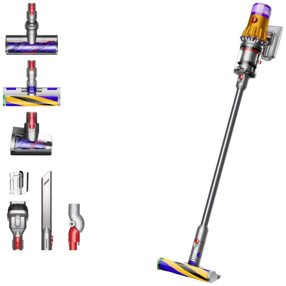 [448884-01] Dyson V12 Detect Slim skaftryksuga, snúrulaus, pokalaus