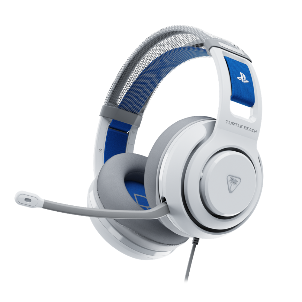 Turtle Beach Atlas 200 PS5 Multiplatform leikjaheyrnartól með hljóðnema, hvít