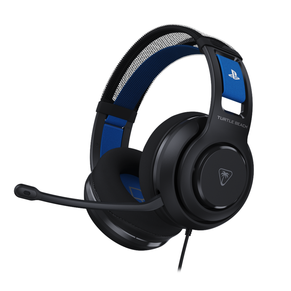 [4488TBS600105] Turtle Beach Atlas 200 Multiplatform leikjaheyrnartól með hljóðnema, svört