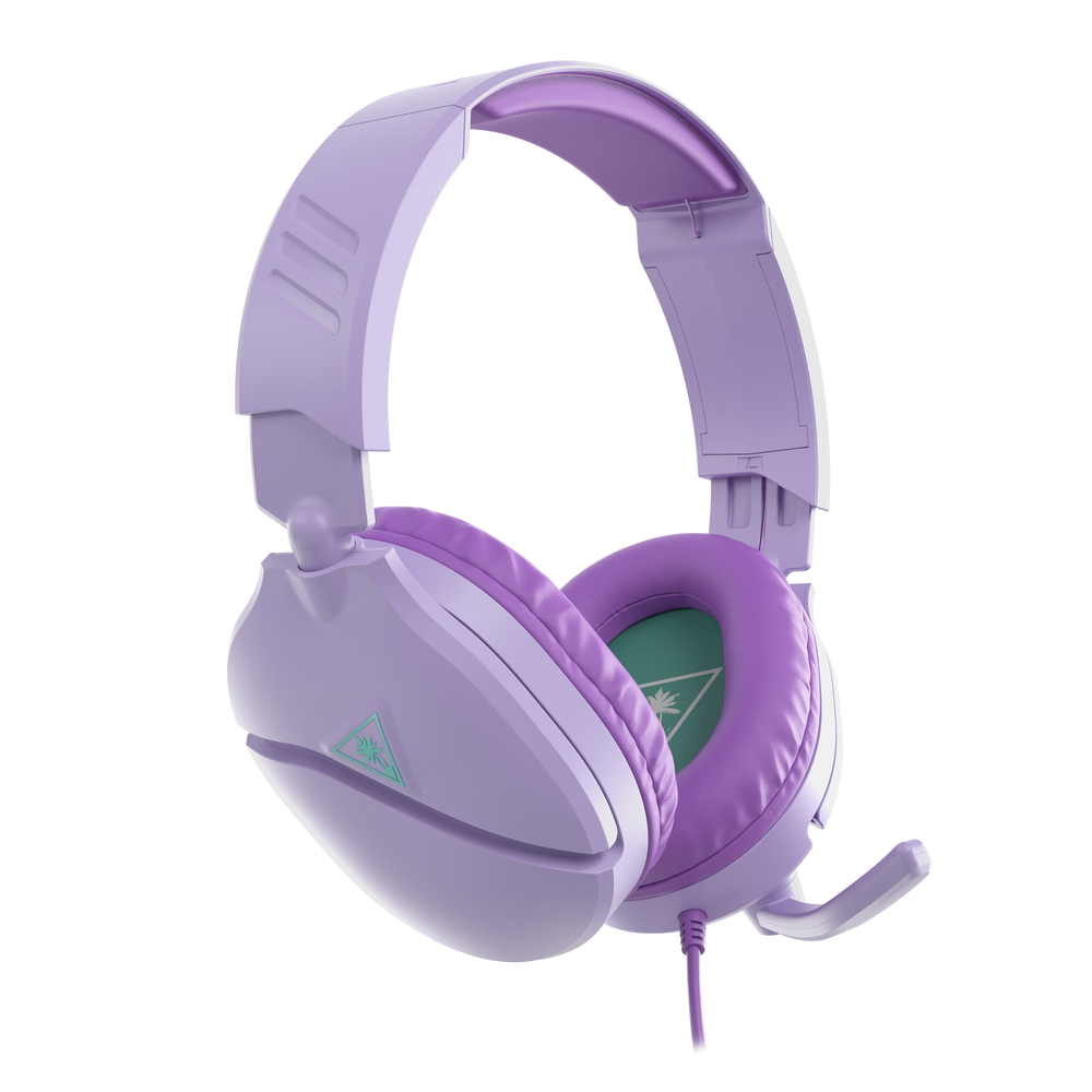 Turtle Beach Recon 70 leikjaheyrnartól með hljóðnema, fjólublá