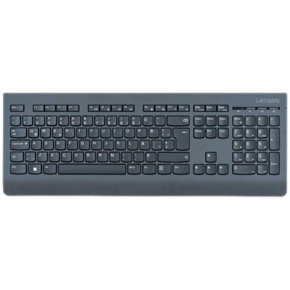 [4Y41D64796] Lenovo Professional þráðlaust lyklaborð íslenskt letur