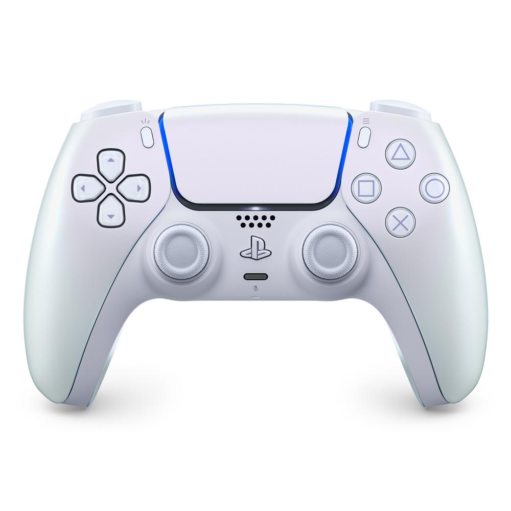 [1000044424] Sony PlayStation DualSense V2 fjarstýring fyrir PS5, Chroma Pearl (hvít)