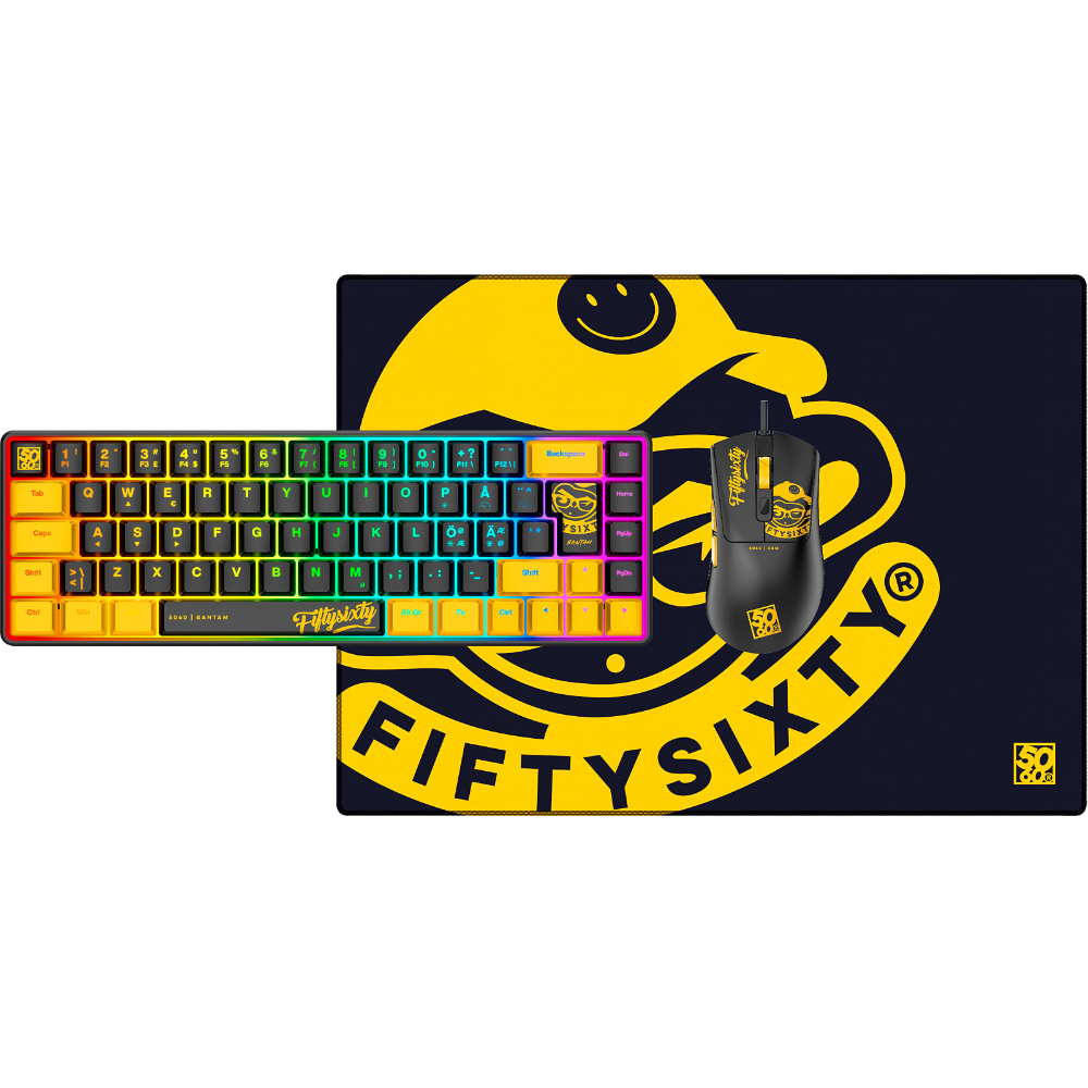 FiftySixty Hellacool 3-in-1 bundle leikjasett, svart