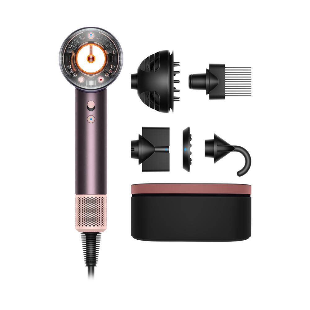 [599003-01] Dyson Supersonic Nural 5in1 hárblásari, 1600W, Jasper Plum (fjólublár)