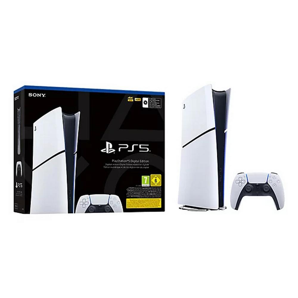 [1000049751] PlayStation 5 Slim leikjatölva 825GB stafræn útgáfa, mött hvít