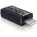 Delock USB 7.1 virtual surround hljóðkort