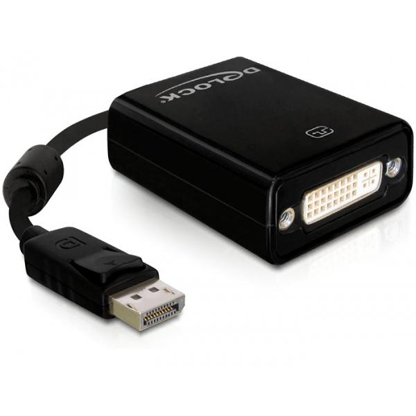 [61847] Delock DisplayPort í DVI breytistykki, hann/hún, 12cm