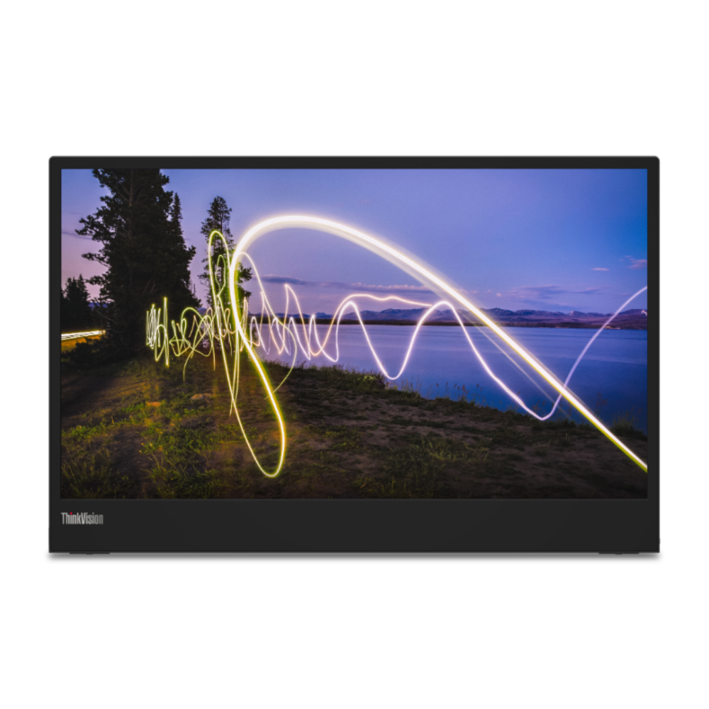 [62CAUAT1WL] Lenovo ThinkVision M15 15,6'' FHD IPS ferðaskjár, innb. Standur
