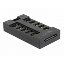 Delock ARGB LED 10 tengja Hub með SATA afltengi
