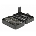 Delock Precision skrúfjárnasett með 130 hausum