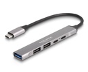 Delock 5 porta Slim HUB, 3x USB & 2x USB-C (1xPD 95W)