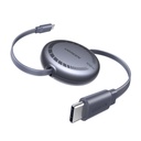 UGREEN 100W útdraganlegur USB-C kapall, 1m