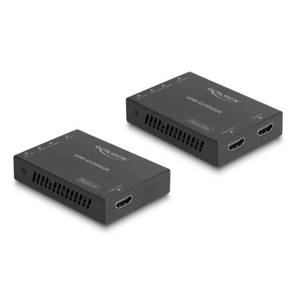 [65955] Delock HDMI 4K 60Hz framlengingarsett gegnum Cat6 Ethernet 50m