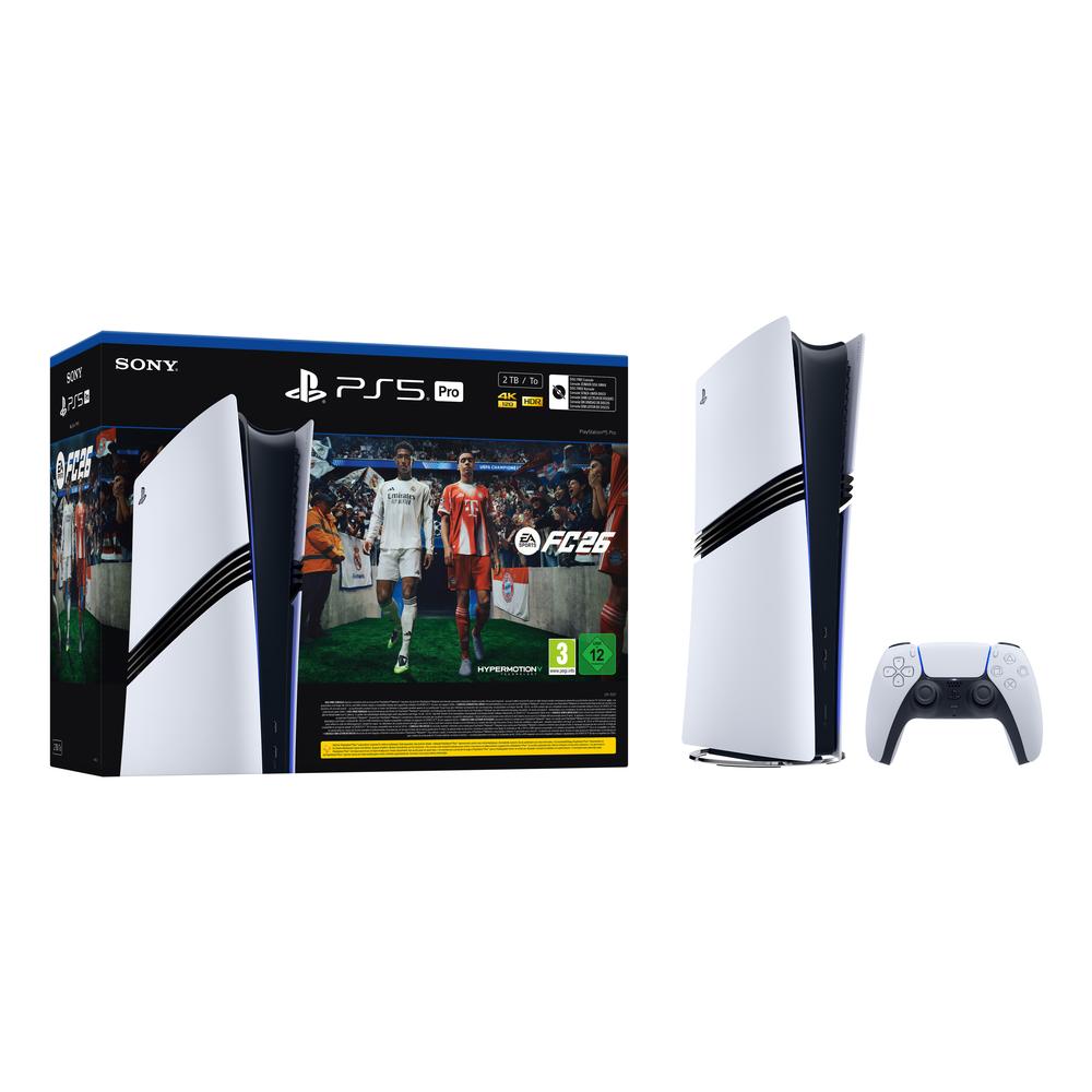PlayStation 5 Pro leikjatölva 2TB stafræn 2025 útgáfa, EA FC26 bundle