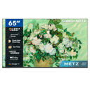 Metz 65" Frame QD QLED+ Canvas 4K Dolby Vision/Atmos Google TV snjallsjónvarp