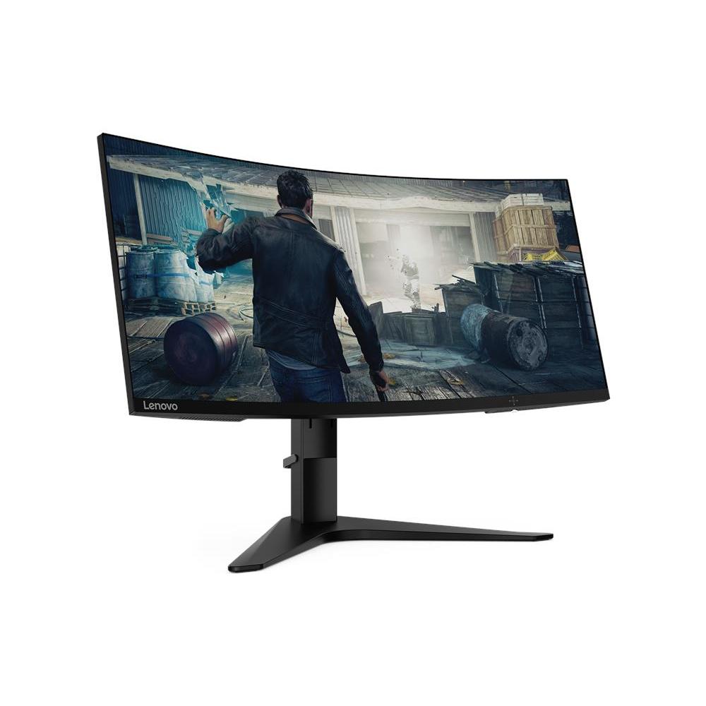 [66A1GACBEU] Lenovo G34w-10 34'' UWQHD VA-LED 144Hz 21:9 Curved skjár, svartur