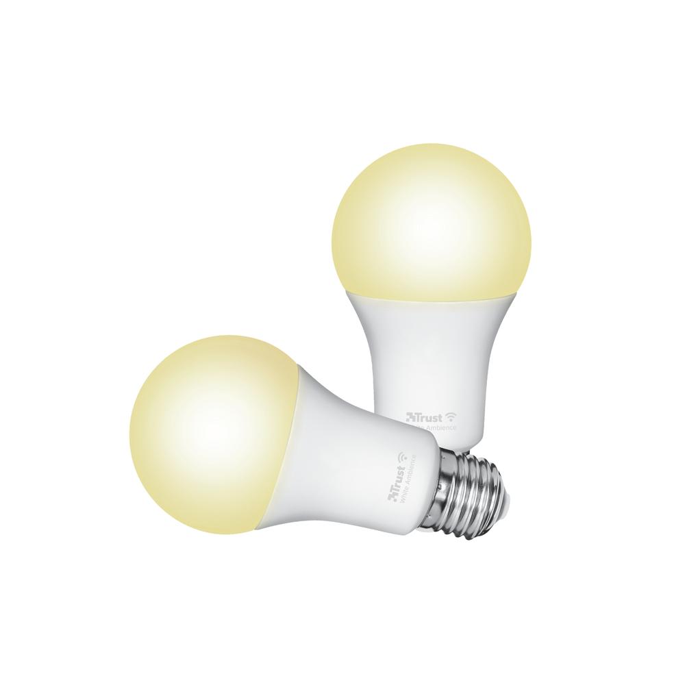 [71298] Trust E27 LED CCT WI-FI snjallperur, 2 í pakka