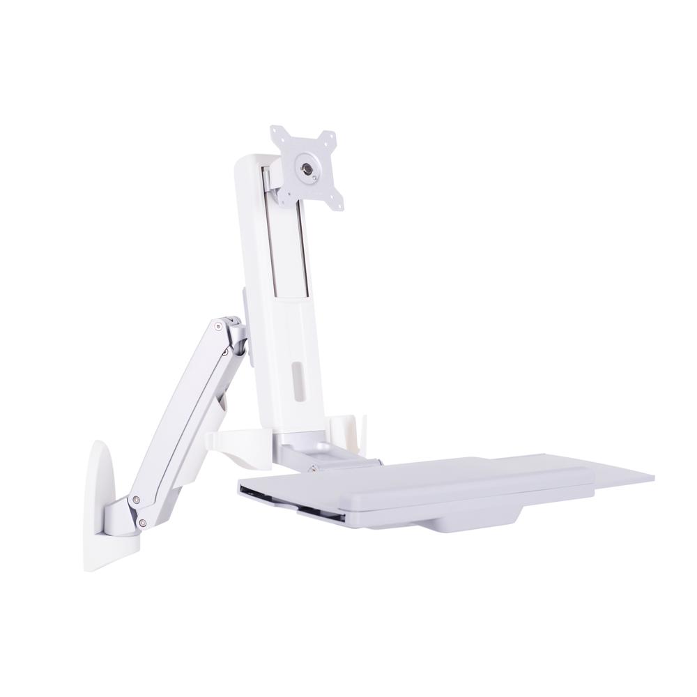[7350073734351] Multibrackets Workstation veggfesting fyrir skjá og lyklaborð 15"-27"