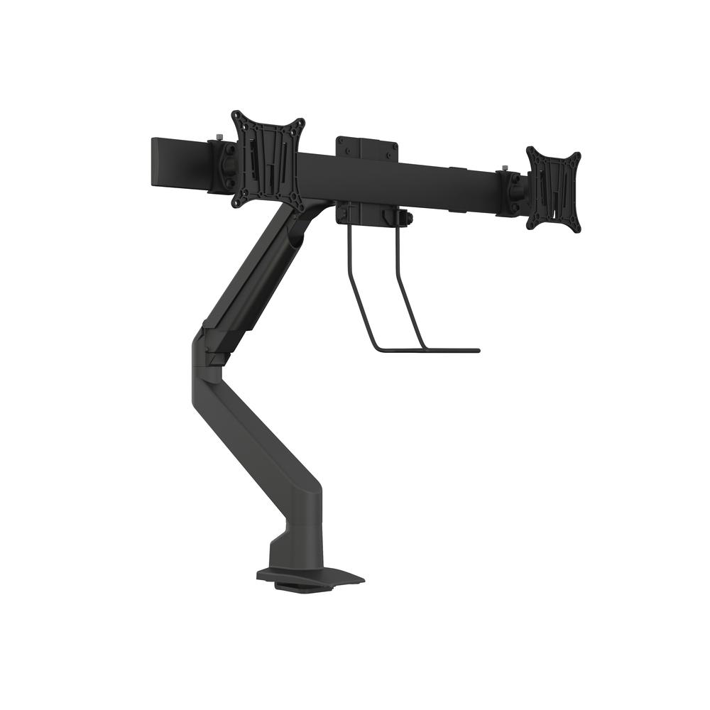 [7350073735921] Multibrackets skjáarmur með gasi/armi og Duo Crossbar, svartur