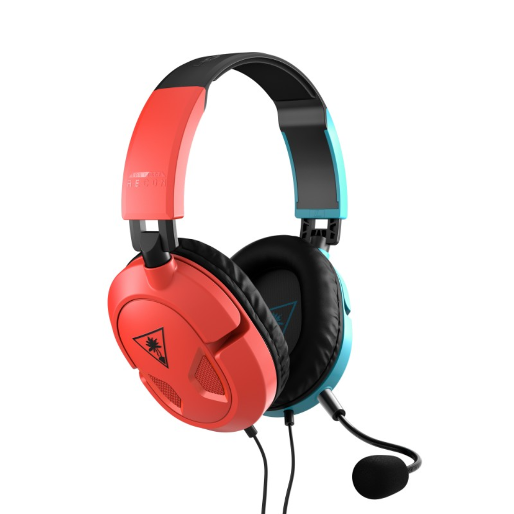 [75088TBS8150] Turtle Beach Recon 50N leikjaheyrnartól með hljóðnema, rauð/blá