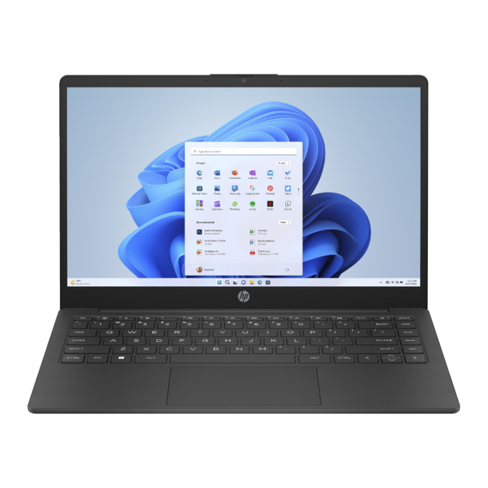 [7N5G9EA-UUW] HP 14 fartölva, 14" FHD AMD Athlon Gold 7220U 8/256GB W11, Svört