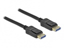 Delock DisplayPort 2.0 10K kapall, hann/hann, 1 metrar