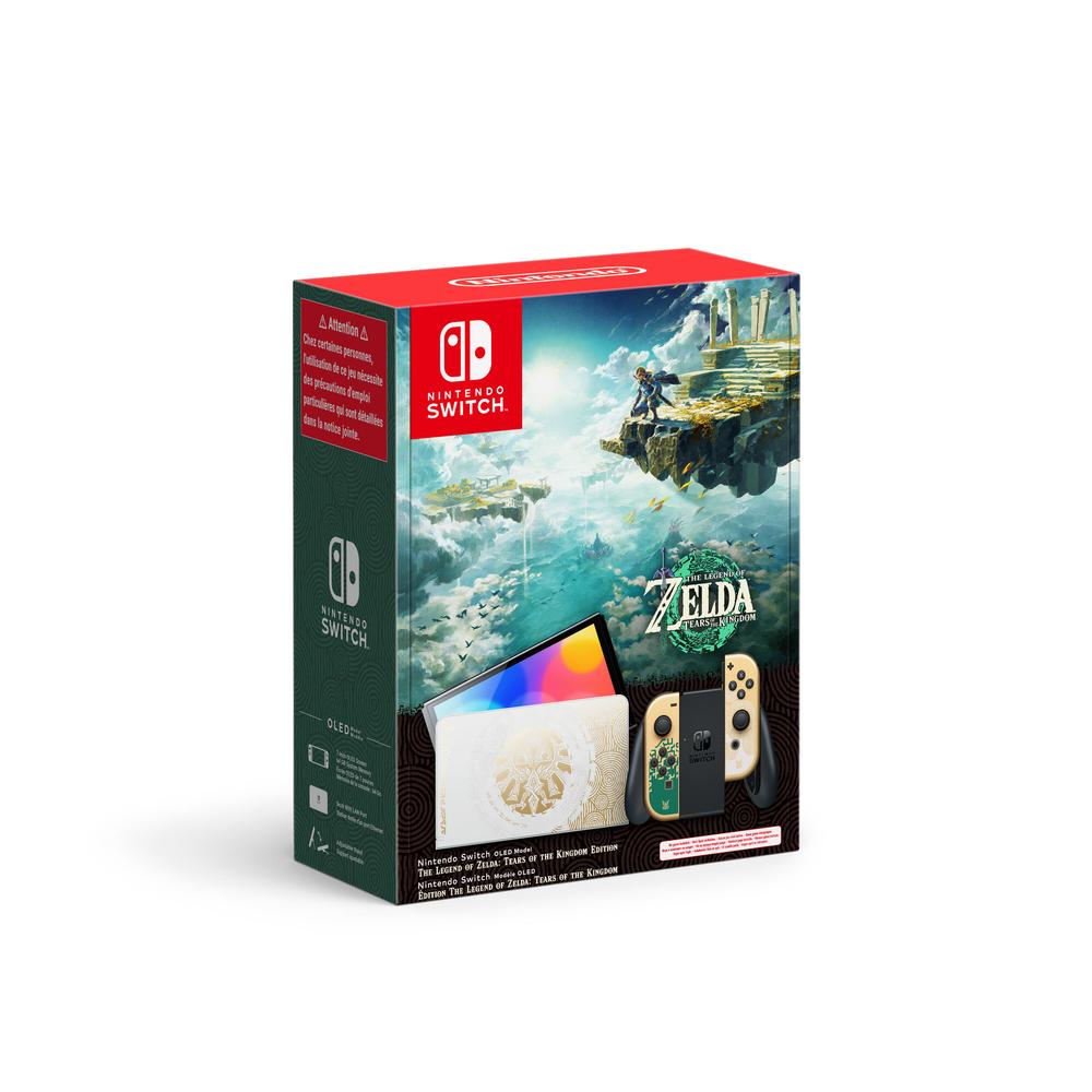 Nintendo Switch OLED leikjatölva, Zelda TotK Edition