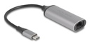 Delock USB-C í RJ45 5GbE netkort, silfur