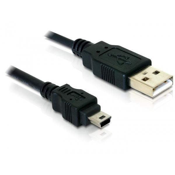 [82252] USB2.0 A í Mini-B kapall, 1,5 metri