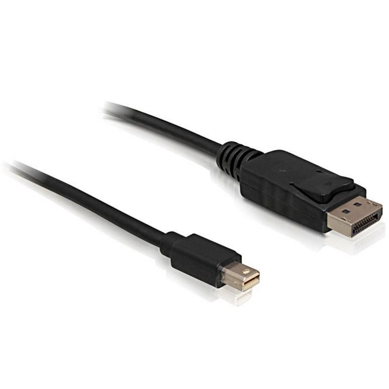 [82438] Delock Mini DisplayPort í DisplayPort kapall, hann/hann, 2 metrar