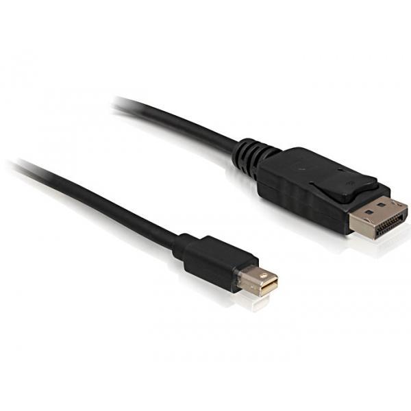 Delock Mini DisplayPort í DisplayPort kapall, hann/hann, 3 metrar