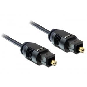 [82880] Delock Ljósleiðara kapall, Toslink>Toslink, standard hann/hann, 2 metrar